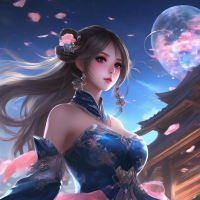 貂蝉AI生成艺术